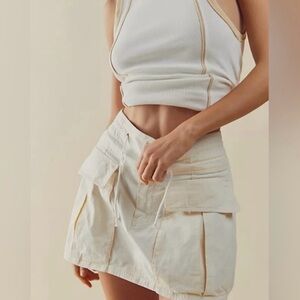 The Free People Somewhere, Anywhere Mini Skirt